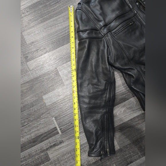 Maverick Men's Motorcycle Leather Jacket - Large - Picture 14 of 15